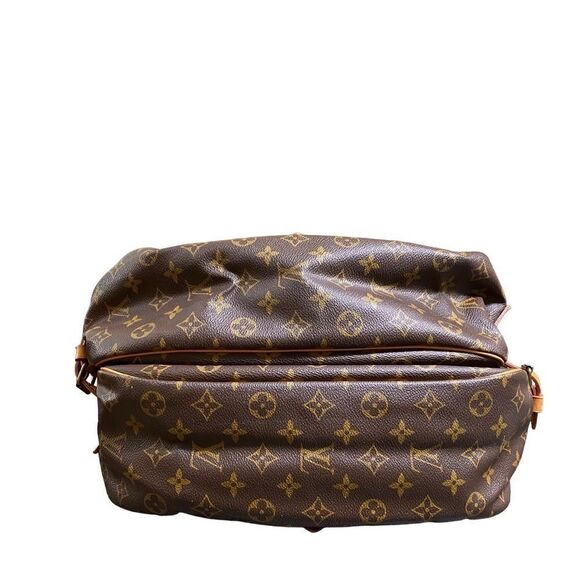 LOUIS VUITTON Monogram Saumur 35 Shoulder/Crossbody Bag 💼 8901VI - Picture 7 of 16